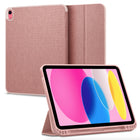 Spigen Urban Fit Case for iPad A16/ 10th Gen (2022) - Rose Gold-Rose Gold, Thermoplastic polyurethane case