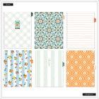 The Happy Planner 2026–2027 Organized Big Twin Loop Dated Planner - 11-1/2" x 10-1/4" - Coastal Cottage-Coordinates beautifully with other items in the Coastal Cottage collection