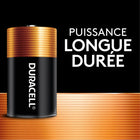 Piles alcalines D Coppetop de Duracell, paquet de 2-GARANTIE DE 10 ANS DE CONSERVATION Duracell garantit que chaque pile alcaline D Coppertop se conserve 10 ans. Vous pouvez donc être sûr que ces piles seront prêtes lorsque vous en aurez besoin