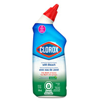 Clorox Disinfecting Toilet Bowl Cleaner, 709 mL (CL01007)-Kills 99.9% of germs and odor-causing bacteria