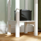 HOMCOM Nightstand - White - Set of 2-Colour: White