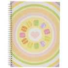 Merangue Design Notebook - 8" x 10" - Lined - 80 Sheets - Macaron-80 lined sheets per notebook