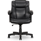 Staples - Chaise fonctionnelle en cuir reconstitué, noire-Réglage de la hauteur du siège
