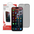 22 Cases - Protecteur d'écran avec filtre de confidentialité en verre trempé pour iPhone 17 Air-Huilage électrolytique japonais Shinetsu