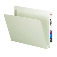 Smead End Tab Pressboard Folders with 2 Fasteners - Letter Size - 25 pt. - 2" Expansion - 25 Pack-Letter Size