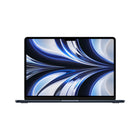 Apple MacBook Air 13" - M2 - 512GB SSD - 8GB Unified Memory - Midnight-13.6-inch (diagonal) LED-backlit display with IPS technology, Liquid Retina, 2560 x 1664 native resolution at 224 pixels per inch