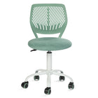 Homy Casa - Chaise de bureau pour adolescent en tissu - Vert aqua-Hauteur Réglable : Personnalisez la hauteur de la chaise avec une plage de réglage de 4,7 pouces pour répondre à vos besoins de confort