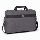 Nextech 17.3" Business Briefcase - Grey-Pass-through strap at back