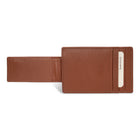 Champs - Porte-cartes Mag hybride en cuir Onyx - Marron-Fenêtre d'identification facile d'accès