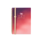 The Happy Planner 2026–2027 Organized Small Twin Loop Dated Planner - 7-1/2" x 6-11/16" - Dreamy Palms-The Small size Dashboard layout with a side-by-side design that lets you see your priorities at a glance