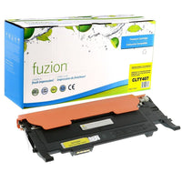 fuzion Samsung (CLT-Y407S) Remanufactured Toner Cartridge - Standard Yield - Yellow-Ink Colour: Yellow