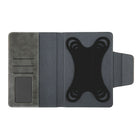Artikl - Etui universel Folio en cuir vEgan pour tablette de 7 po à 8 po - anthracite-Un accés facile à tousles boutons et les ports