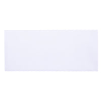 Enveloppes d'affaires SupremeX en papier vélin 100% recyclé, no 10, 24 lb, blanc, 4 1/8 x 9 1/2 po, 100/pqt-Enveloppes no 10