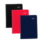 Staples 2027 Monthly Planner - 7-1/2" H x 9" W - Assorted - Bilingual-14 months: December 2026 - January 2028
