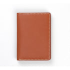 Decent Living Leather Passport Holder - Brown-Material: Crafted from full-grain genuine leather for lasting quality and sophistication