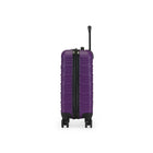 Swiss Mobility SEA 3-Piece Hardside Luggage Set - Purple-Reinforced top handle on all models and side handle on medium and large models