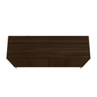 Manhattan Comfort Rockefeller Mid-Century Modern Bedroom Dresser 3-Piece Set - Brown-10