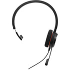 Jabra Evolve 20 UC Mono Headset-Material used Soft headband and comfortable on-the-ear foam ear pads. Evolve 20SE variant comes with leatherette ear cushions