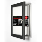 Seco Locking Poster Case, 11" x 14" Black-A lockable indoor or outdoor waterproof case to display posters, pictures, and notices - can be used indoors and outdoors