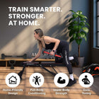 MotionGrey Adjustable Dumbbell with 15 Settings - 5 - 52.5 lb - Single-Durable & Low-Noise Build: Reinforced plates with protective molding ensure long-lasting performance and a quieter lifting experience.