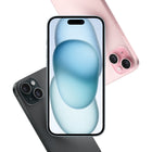 Apple - iPhone 15 Plus 6,7 po ecran Liquid Retina, 128 Go, Rose, Bell et Virgin Plus-Portraits Nouvelle Génération : Captez plus de détails et de couleurs que jamais. Vous pouvez déplacer la mise au point d’un sujet à l’autre d’un simple toucher, même après avoir pris la photo