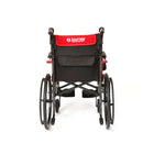 Journey So Lite C2 Ultra Lightweight Wheelchair - Black-Minimum 33" turning radius helps improve maneuverability in tighter indoor spaces