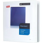 Staples® – Reliure de présentation standard à anneaux en D, 1 1/2 po, blanc-Les anneaux en D sont dotés d'une plus grande capacité de feuilles que les anneaux ronds de la même grandeur