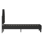 Flash Furniture Brighton King Size Tufted Upholstered Platform Bed - Black Fabric-Button Tufted