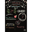 The Pencil Grip - TPG81606 Tapis d'activités - Étapes scolaires - Ensemble de 6-Le tapis de jeu mesure 12 po x 17 po, avec un côté vierge.