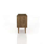 Manhattan Comfort Liberty 42.52" TV Stand, Rustic Brown/3D Brown (212BMC97)-Includes 2 Media Holes for Wire Management.