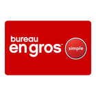 Carte-cadeau électronique Bureau en Gros — de 25 $ à 500 $-Personnalisez la valeur de la carte-cadeau de 25 $ à 500 $ pour convenir à tout budget