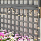 Outsunny - jardin surélevé en bois 72 po - gris foncé-Fabriqué en bois de sapin et conçu pour être placé à l'extérieur
