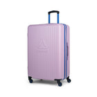 Reebok Hoop 30" Hardside Spinner Luggage - Rose-Telescopic trolley handle ergonomically designed for comfort and durability with multi-stage locking heights with reinforced top and side handle