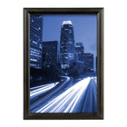 SECO Snap Poster Frame Case - 8.5 x 11 Inches - Black-Durable black powder coated aluminum frame