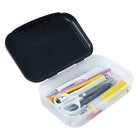ZIPIT - Étui à crayons en plastique recyclé, trousse grande capacité pour filles, cœur-Choix écoresponsable: Composée à 40 % de matériaux recyclés, 100 % sans PVC et entièrement recyclable, fabriquée aux É.-U