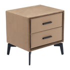 Zuo Montana Side Table - Brown-Colour: Brown
