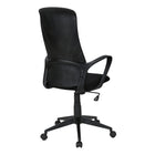Monarch Specialties 7354 Ergonomic Fabric Office Chair - Black-Backed by a 5 year limited warranty for your confidence