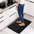 Rocelco 45" Adjustable Desk Riser with Dual Monitor Mount and Anti Fatigue Mat-ADR45 keyboard tray is retractable