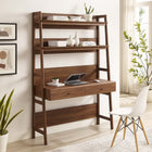 Modway Bixby 49" Office Desk - Walnut-Particleboard & MDF