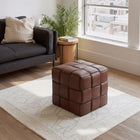 Zuo Zare Ottoman - Brown-Furniture Colour: Brown