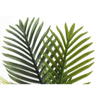 Monarch Specialties - Plante Artificielle - 28 po H - Palmier - Mis En Pot - Touche Réelle - Feuilles Vertes - Pot Blanc-Garantie limitée de 5 ans contre les défauts du fabricant