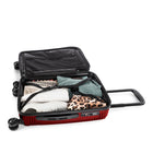Bugatti Nashville 21.5" Hardside Carry-on Luggage - Red-Made of lightweight and resistant recycled PET