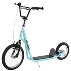 Aosom Youth Kick Scooter with Adjustable Handlebar - Blue-Help your sweetie perfect their sense of balance and build up strength 