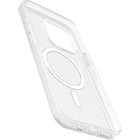 OtterBox - Symmetry MagSafe Coque pour iPhone 15 Pro Max 2023 - Transparente-Les aimants intégrés s'enclenchent fermement sur les chargeurs et accessoires MagSafe