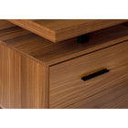 Monarch Specialties 7610 70" Computer Desk - Walnut/Black Metal/L/R Face-Assembly required: Illustrated instructions and all hardware are provided for convenience (additional tools may be needed).