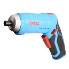 Fixtec - Kit de tournevis pivotant sans fil 2-en-1 4V Lithium-Ion & 49 accessoires, USB-Comprend 47 embouts et un étui de transport.