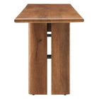 Modway Amistad 72" Wood Bench - Walnut-6