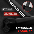 MotionGrey Adjustable Weight Bench - Foldable Workout Bench for Dumbbell Strength Training - Black-4