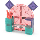 Magna-Tiles Cat Tree 13-Piece Magnetic Construction Set-Superior Quality: MAGNA-TILES pieces are made from food-grade, non-toxic MABS plastic that are free from BPAs, phthalates, and latex. Our magnets are selected with kids in mind, letting them easily pull apart tiles for safe, frustration-free building