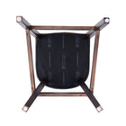 Manhattan Comfort - Tabouret de bar Fifth Avenue 19" traditionnel rembourré en similicuir - gris clair - lot de 2-10